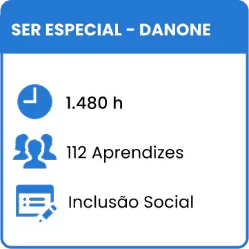Programa ser especial de qualificação profissional para PCD - Danone