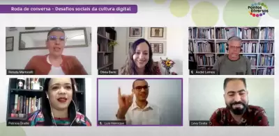 Interpretação de Libras nas lives da Pontos Diversos garantem acessibilidade a conteúdo inclusivo