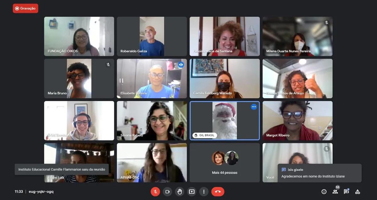 Itaú Social: Programa "Reflexões em Desenvolvimento Institucional" tem encontro de encerramento da edição de 2022