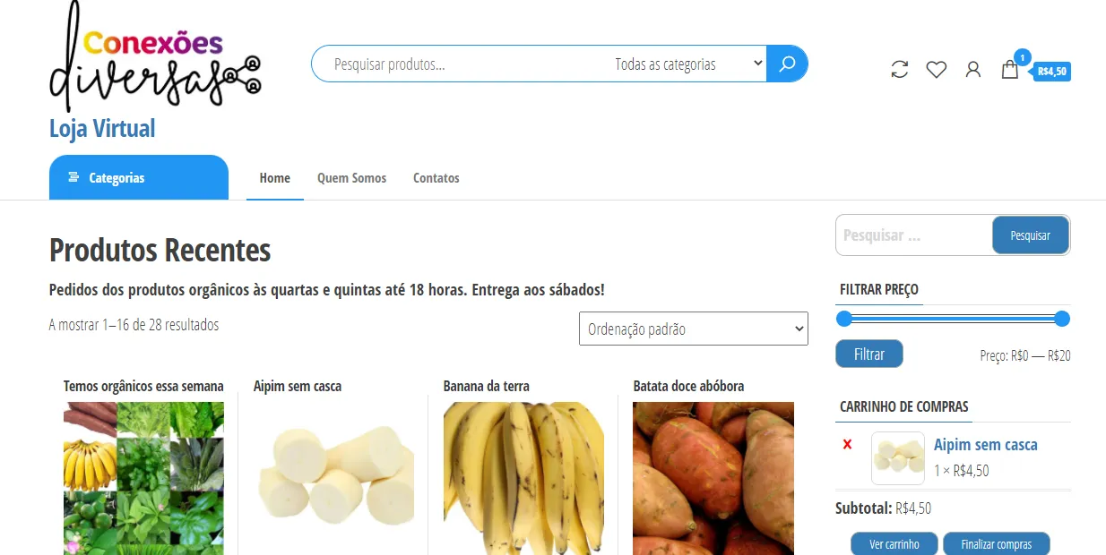 Conexões Diversas: Pontos Diversos lança loja virtual