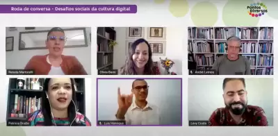 Interpretação de Libras nas lives da Pontos Diversos garantem acessibilidade a conteúdo inclusivo